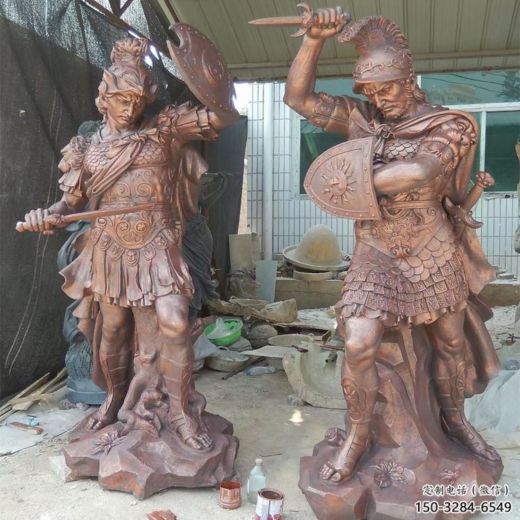 售樓處武士雕塑 商業(yè)街仿真雕塑 民俗擺件 售樓處武士雕塑 商業(yè)街仿真雕塑 民俗擺件