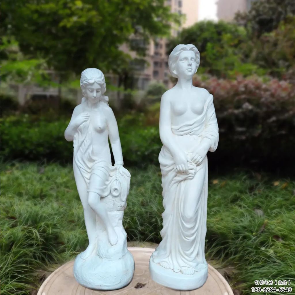 仿古仕女雕塑 庭院彩繪雕塑 田間小品 仿古仕女雕塑 庭院彩繪雕塑 田間小品