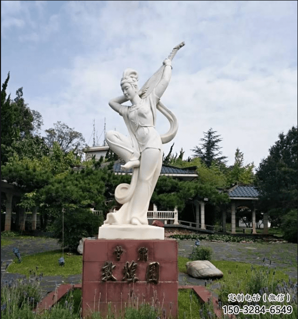 商業街仕女雕塑 售樓處雕塑 古代擺件 商業街仕女雕塑 售樓處雕塑 古代擺件