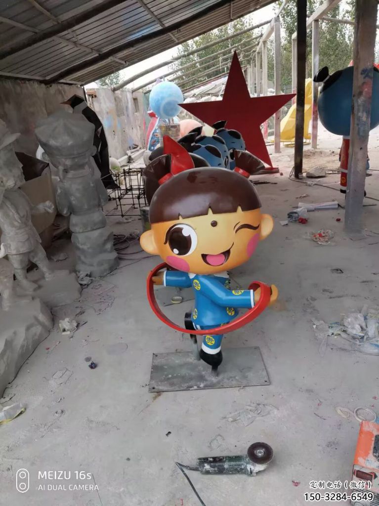 酒店娃娃雕塑 庭院動(dòng)漫雕塑 彩繪小品 酒店娃娃雕塑 庭院動(dòng)漫雕塑 彩繪小品