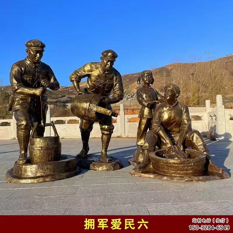 步行街紅軍雕塑 游樂場革命雕塑 鑄造抗戰(zhàn)雕塑 步行街紅軍雕塑 游樂場革命雕塑 鑄造抗戰(zhàn)雕塑