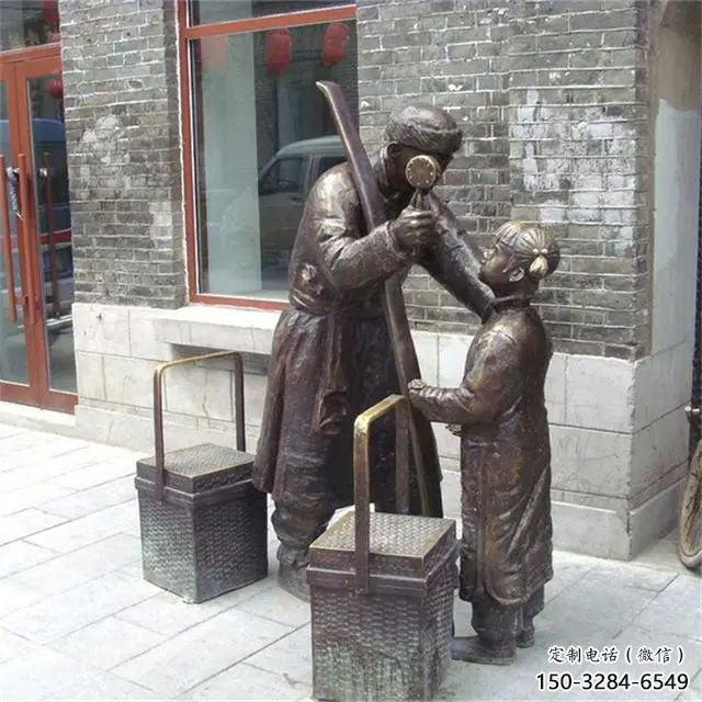 民俗小販雕塑 酒店公園雕塑 風(fēng)景區(qū)擺件 民俗小販雕塑 酒店公園雕塑 風(fēng)景區(qū)擺件