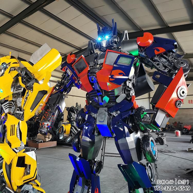 別墅區機器人雕塑 大型別墅區動漫雕塑 卡通雕塑 別墅區機器人雕塑 大型別墅區動漫雕塑 卡通雕塑