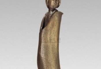 抽象仕女雕塑 店門口彩繪雕塑 步行街?jǐn)[件