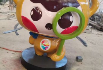 商業(yè)街娃娃雕塑 售樓處雕塑 卡通擺件