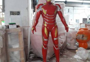 街道超人雕塑 現(xiàn)代景觀動漫雕塑 彩繪卡通雕塑