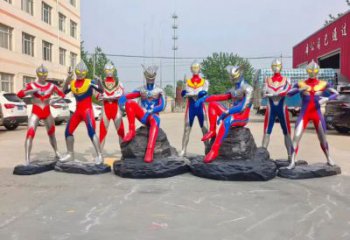 園林超人雕塑 城市廣場雕塑 步行街擺件