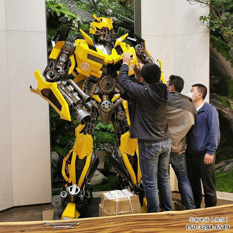 大門口機(jī)器人雕塑廠家 發(fā)光公園卡通雕塑 仿真動漫雕塑 大門口機(jī)器人雕塑廠家 發(fā)光公園卡通雕塑 仿真動漫雕塑