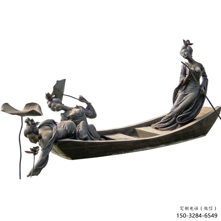 園林釣魚雕塑制作 風(fēng)景區(qū)民俗雕塑 廣場(chǎng)小品