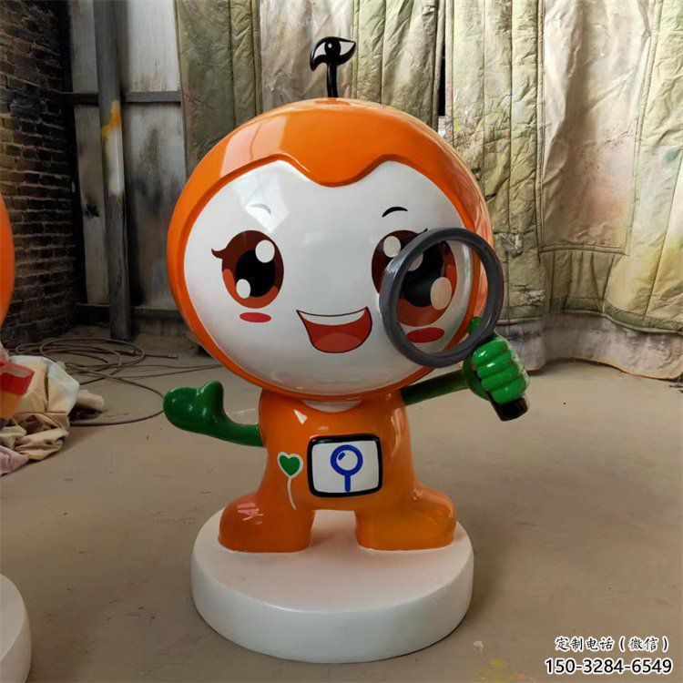 彩繪玩偶雕塑 卡通雕塑 步行街擺件 彩繪玩偶雕塑 卡通雕塑 步行街擺件