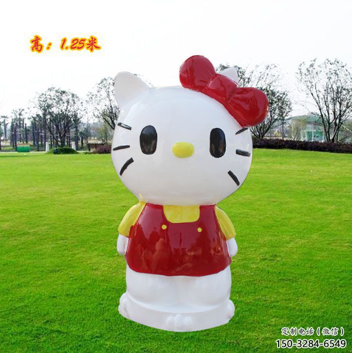 城市機器貓雕塑 風景區彩繪雕塑 抽象擺件 城市機器貓雕塑 風景區彩繪雕塑 抽象擺件