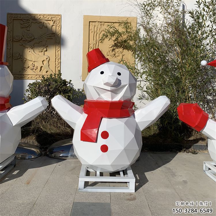 制作雪人雕塑 創意景觀雕塑 卡通擺件 制作雪人雕塑 創意景觀雕塑 卡通擺件