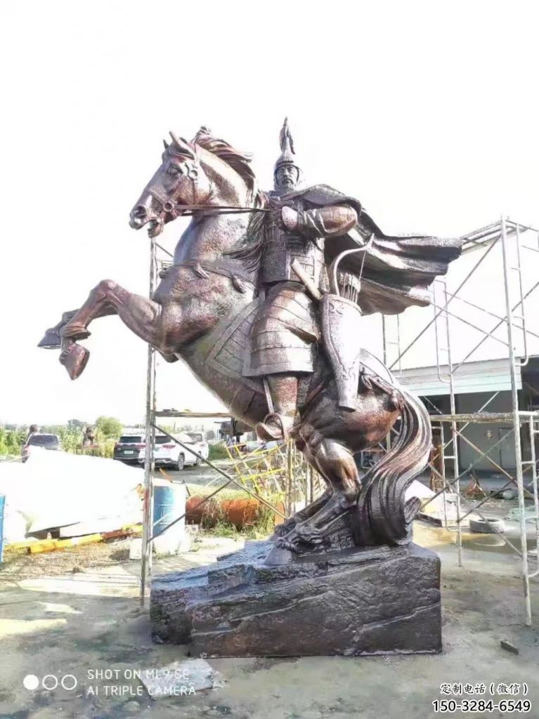 大型岳飛雕塑 鍛造名人雕塑 房地產肖像雕塑 大型岳飛雕塑 鍛造名人雕塑 房地產肖像雕塑