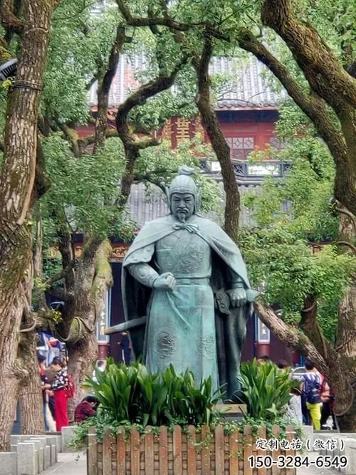 岳飛雕塑 烤漆大型名人雕塑 仿古肖像雕塑 岳飛雕塑 烤漆大型名人雕塑 仿古肖像雕塑