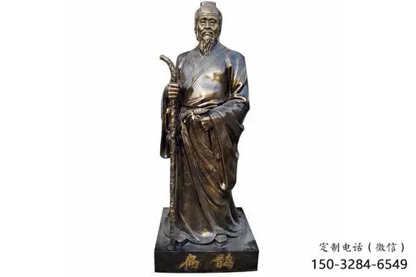 青銅扁鵲雕塑 歐式步行街名醫雕塑 大型商場藥王雕塑 青銅扁鵲雕塑 歐式步行街名醫雕塑 大型商場藥王雕塑