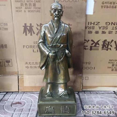 中式扁鵲雕塑 鑄銅名醫雕塑 仿古藥王雕塑 中式扁鵲雕塑 鑄銅名醫雕塑 仿古藥王雕塑