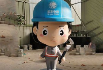 步行街工人雕塑 游樂場民俗雕塑 鑄造勞動雕塑