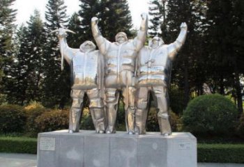 工人雕塑 彩繪剪紙民俗雕塑 現(xiàn)代勞動(dòng)雕塑