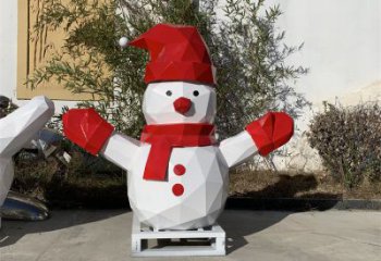 城市雪人雕塑 風景區彩繪雕塑 抽象擺件