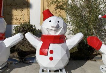 制作雪人雕塑 創(chuàng)意景觀雕塑 卡通擺件