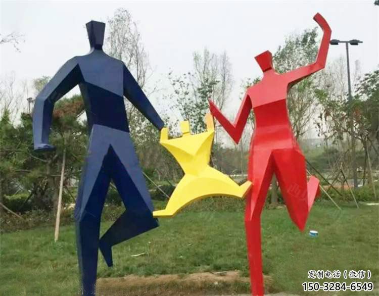 中式母親雕塑 鑄銅女人雕塑 游樂場(chǎng)肖像雕塑