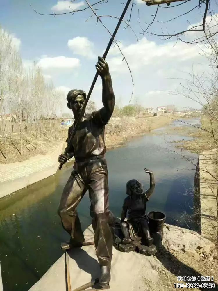 民俗漁民雕塑 酒店公園雕塑 風景區擺件 民俗漁民雕塑 酒店公園雕塑 風景區擺件