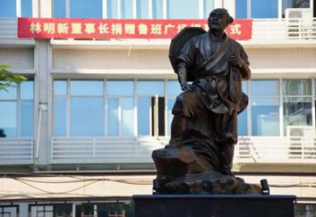 魯班雕塑 異形手藝人雕塑蔬 農(nóng)村木匠雕塑