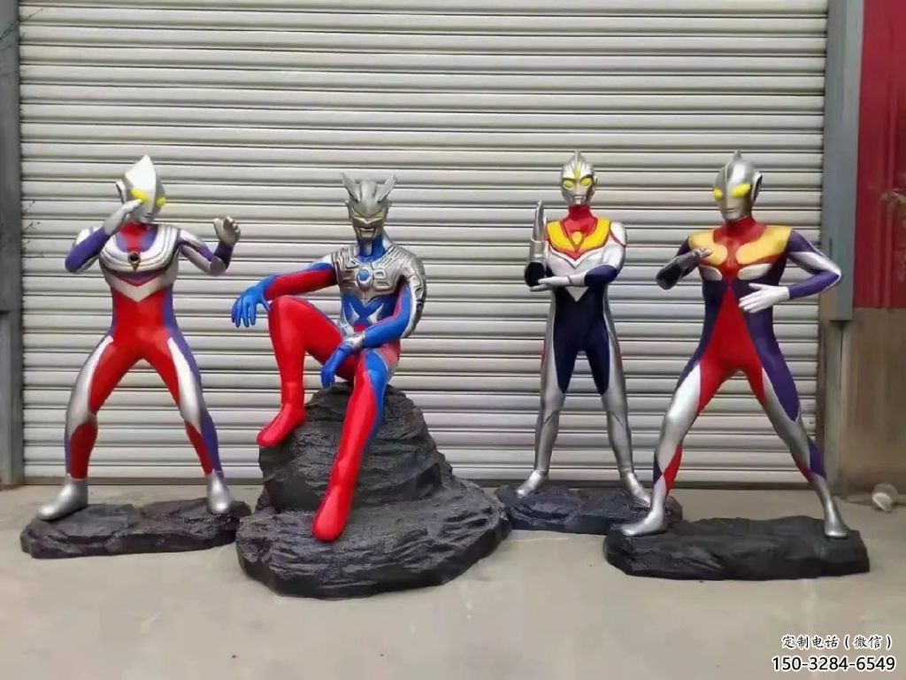 廣場奧特曼雕塑 公園卡通雕塑 抽象擺件 廣場奧特曼雕塑 公園卡通雕塑 抽象擺件