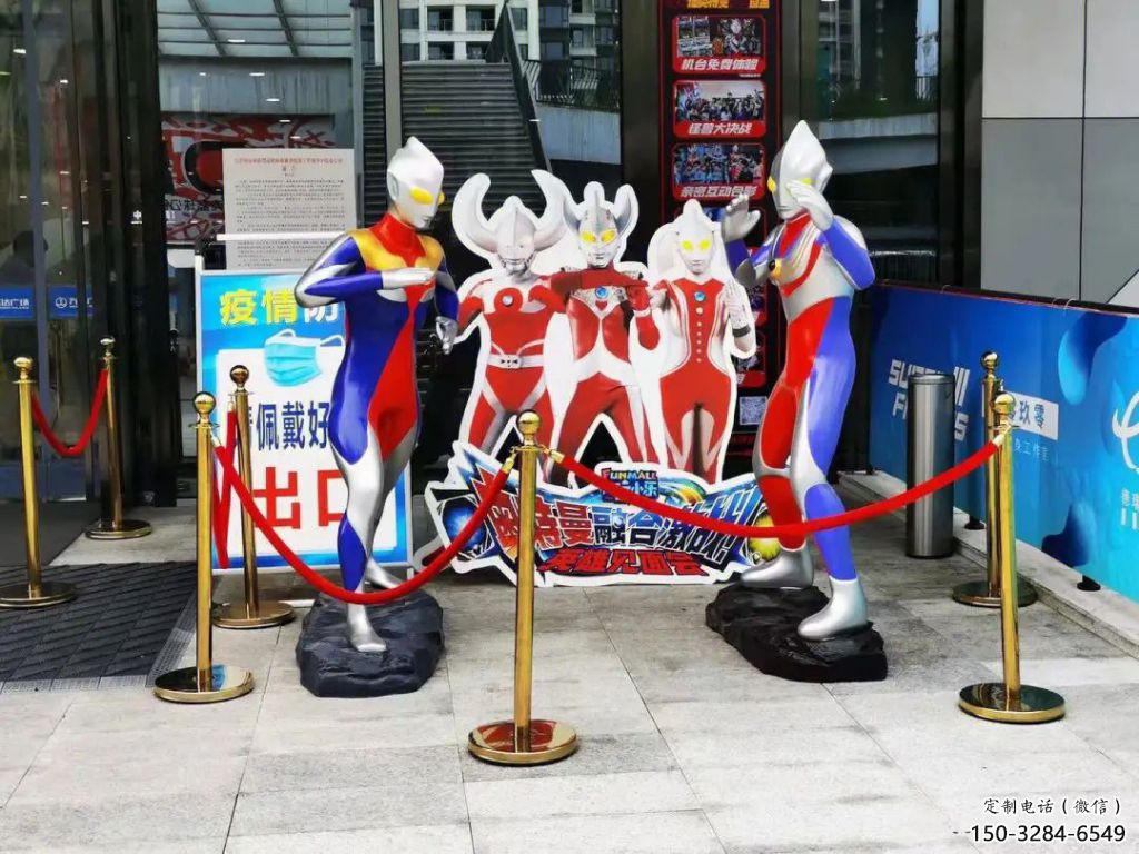 卡通奧特曼雕塑 店門口園林雕塑 卡通小品 卡通奧特曼雕塑 店門口園林雕塑 卡通小品