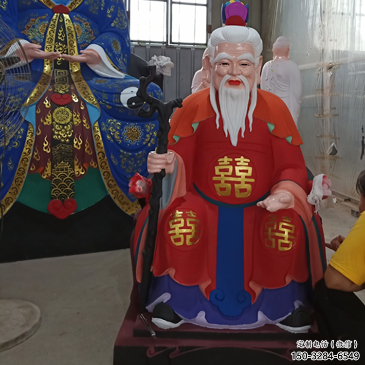 月老雕塑 景觀古代雕塑 步行街神話雕塑 月老雕塑 景觀古代雕塑 步行街神話雕塑