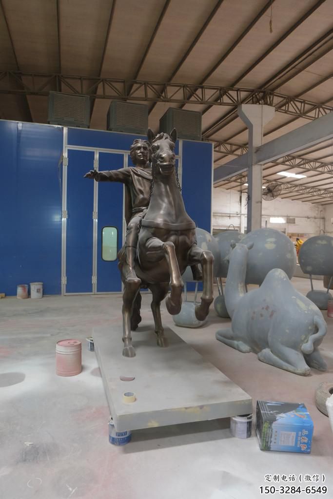 抽象騎馬人雕塑 店門口古羅馬雕塑 步行街擺件 抽象騎馬人雕塑 店門口古羅馬雕塑 步行街擺件