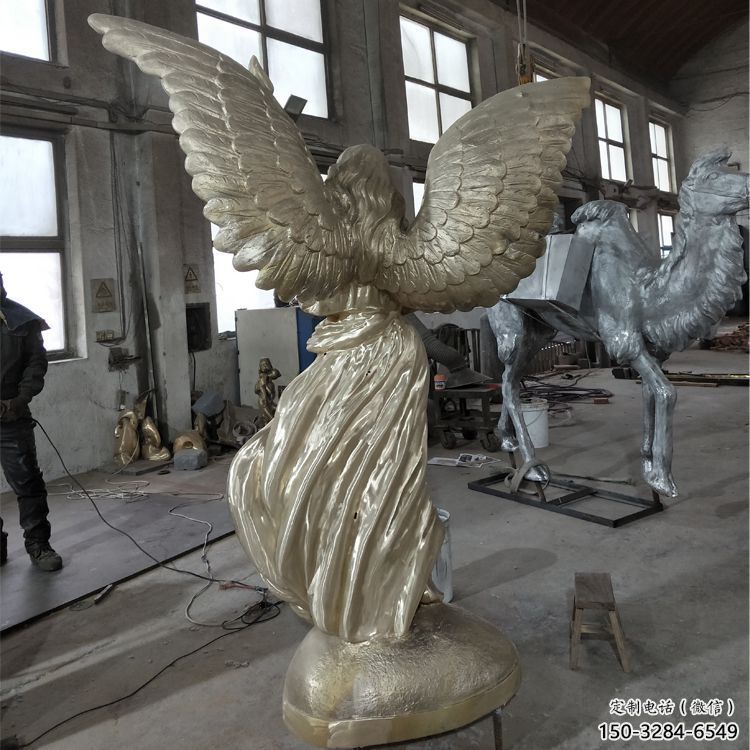 農村天使雕塑 抽象藝術擺件 烤漆卡通雕塑 農村天使雕塑 抽象藝術擺件 烤漆卡通雕塑