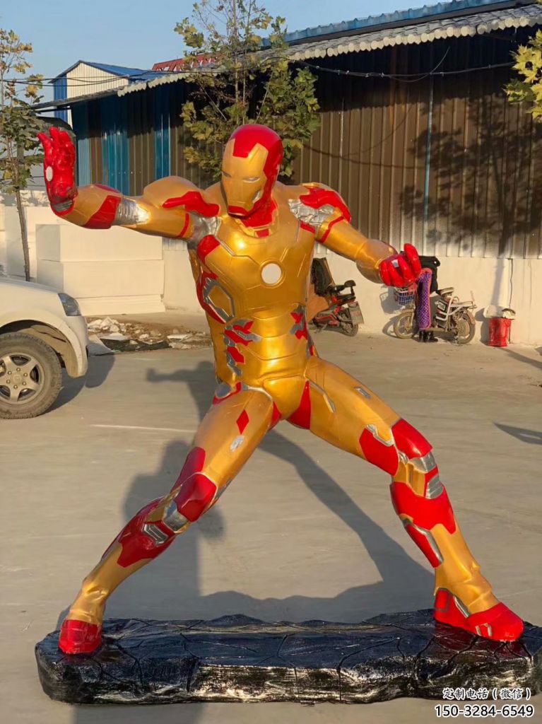 創意蜘蛛俠雕塑 步行街店門口雕塑 卡通小品 創意蜘蛛俠雕塑 步行街店門口雕塑 卡通小品