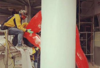 蜘蛛俠雕塑 風景區(qū)幾何雕塑 廣場小品