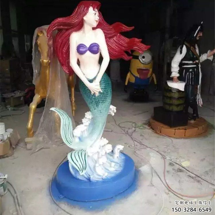 房地產美人魚雕塑 現(xiàn)代景觀雕塑 幾何動漫雕塑 房地產美人魚雕塑 現(xiàn)代景觀雕塑 幾何動漫雕塑