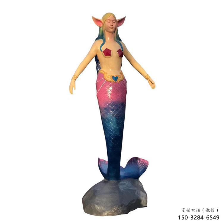 風景區(qū)美人魚雕塑 售樓處廣場雕塑 仿古擺件