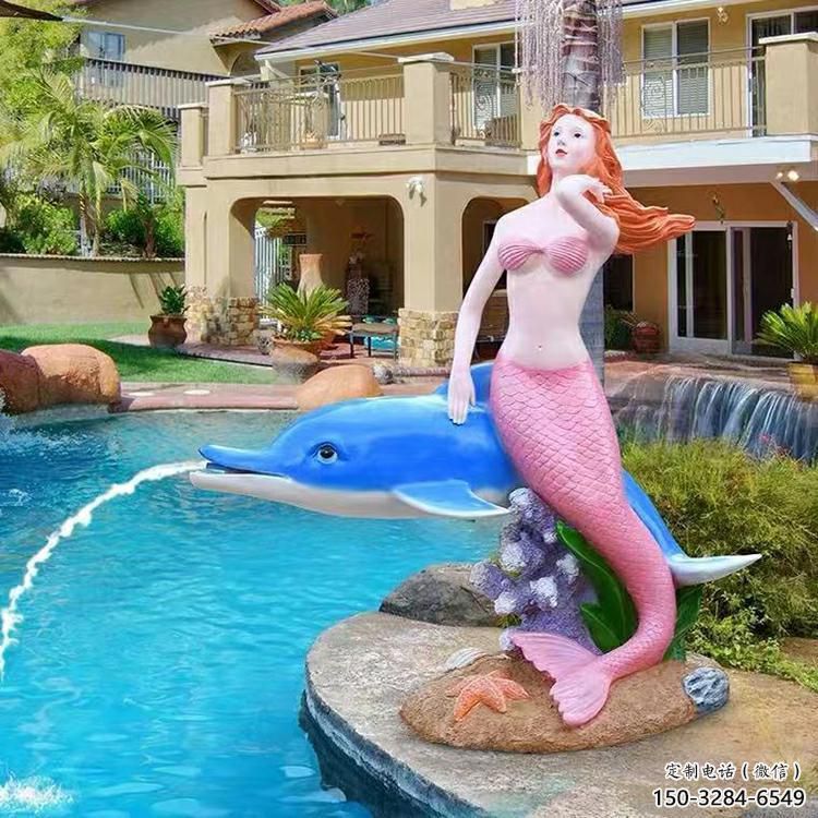 戶外美人魚雕塑 噴漆景觀卡通雕塑 彩繪動漫雕塑 戶外美人魚雕塑 噴漆景觀卡通雕塑 彩繪動漫雕塑