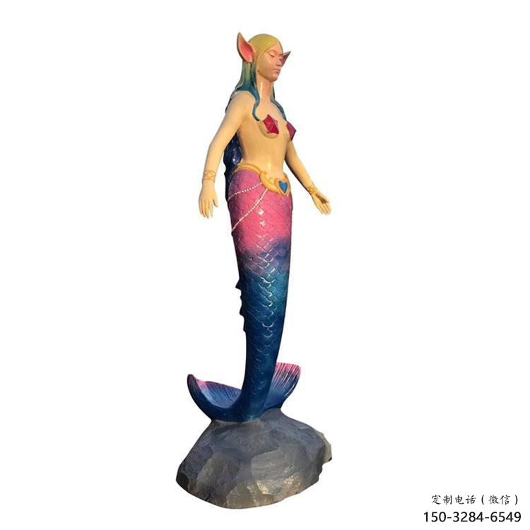 美人魚雕塑 廣場卡通雕塑 門口小品 美人魚雕塑 廣場卡通雕塑 門口小品