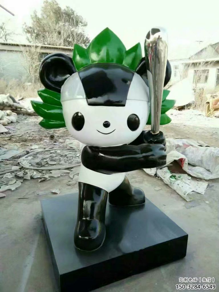 戶外福娃雕塑 噴漆景觀體育雕塑 彩繪奧運雕塑 戶外福娃雕塑 噴漆景觀體育雕塑 彩繪奧運雕塑