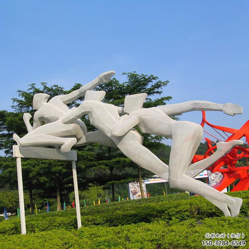 戶外跨欄雕塑 噴漆景觀體育雕塑 切面運(yùn)動(dòng)員雕塑 戶外跨欄雕塑 噴漆景觀體育雕塑 切面運(yùn)動(dòng)員雕塑