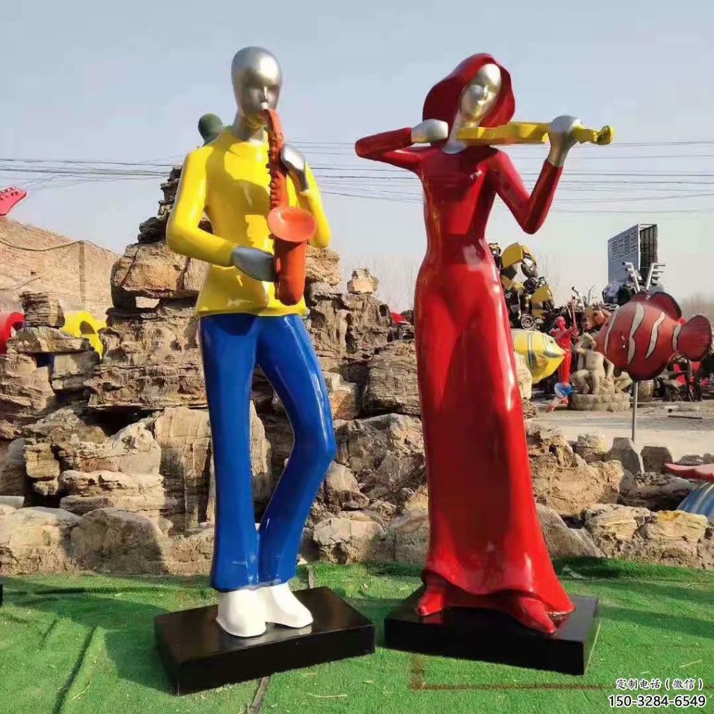 吹拉彈唱雕塑 鑄造公園音樂雕塑 水景音樂人雕塑 吹拉彈唱雕塑 鑄造公園音樂雕塑 水景音樂人雕塑