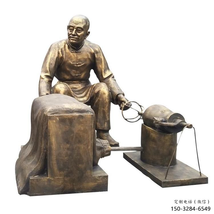 爆米花雕塑 景觀美陳民俗雕塑 鑄銅小吃雕塑 爆米花雕塑 景觀美陳民俗雕塑 鑄銅小吃雕塑