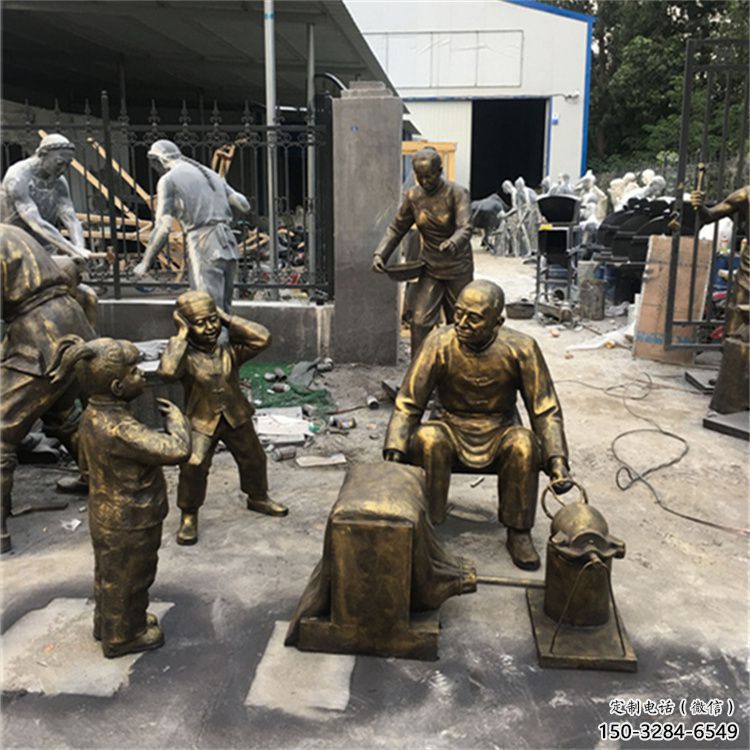 村口爆米花雕塑 景觀民俗雕塑 公園小吃雕塑 村口爆米花雕塑 景觀民俗雕塑 公園小吃雕塑