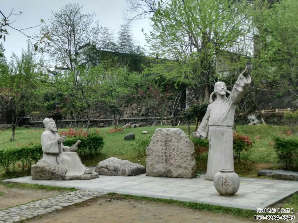 室內(nèi)李白雕塑 仿真景觀人物雕塑 大型詩人雕塑 室內(nèi)李白雕塑 仿真景觀人物雕塑 大型詩人雕塑