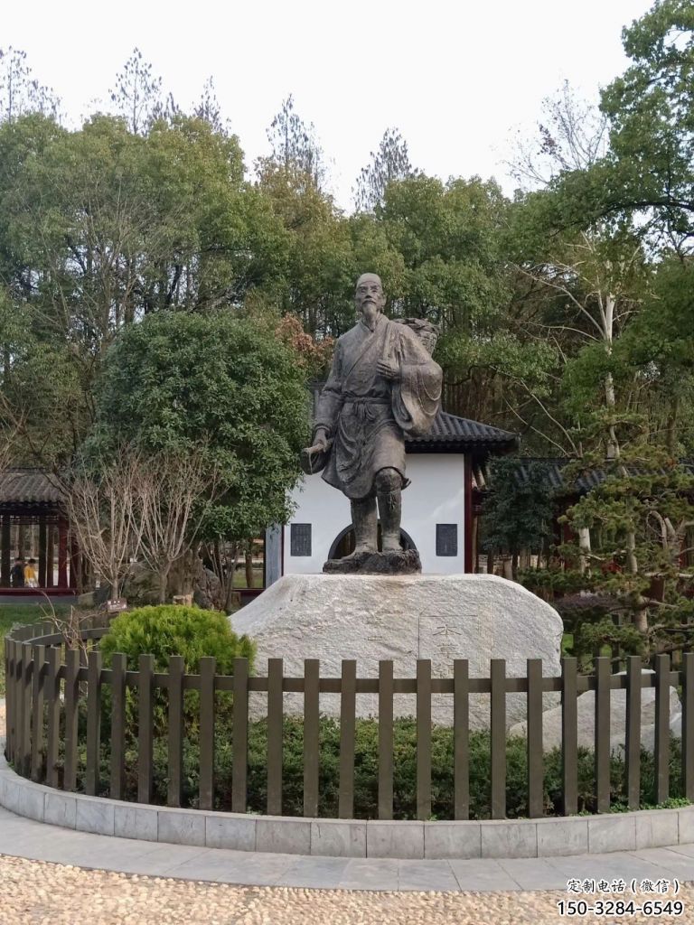 李時珍雕塑 景觀美陳古代雕塑 現代名醫雕塑 李時珍雕塑 景觀美陳古代雕塑 現代名醫雕塑