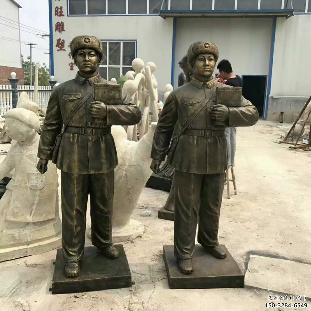 雷鋒雕塑 彩繪古代雕塑 現代英雄雕塑 雷鋒雕塑 彩繪古代雕塑 現代英雄雕塑