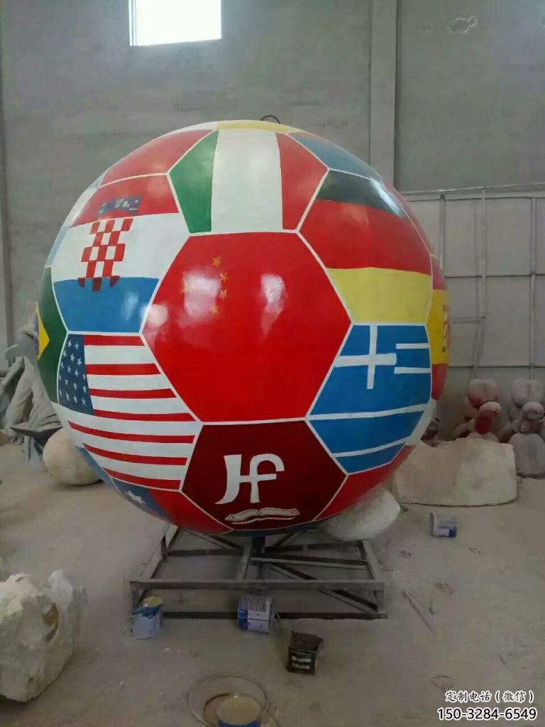 街頭足球雕塑 大型別墅區球體雕塑 鋼管球類雕塑 街頭足球雕塑 大型別墅區球體雕塑 鋼管球類雕塑