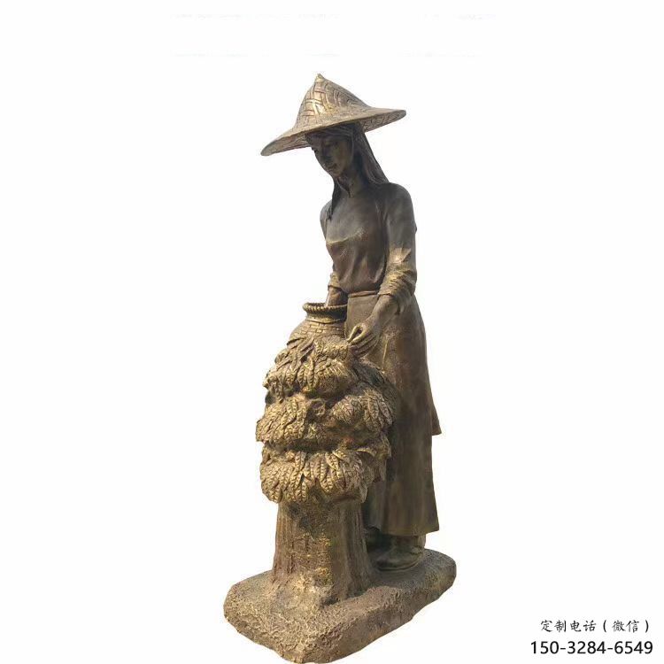 抽象茶道雕塑 餐飲店民俗雕塑 商業街制茶雕塑 抽象茶道雕塑 餐飲店民俗雕塑 商業街制茶雕塑