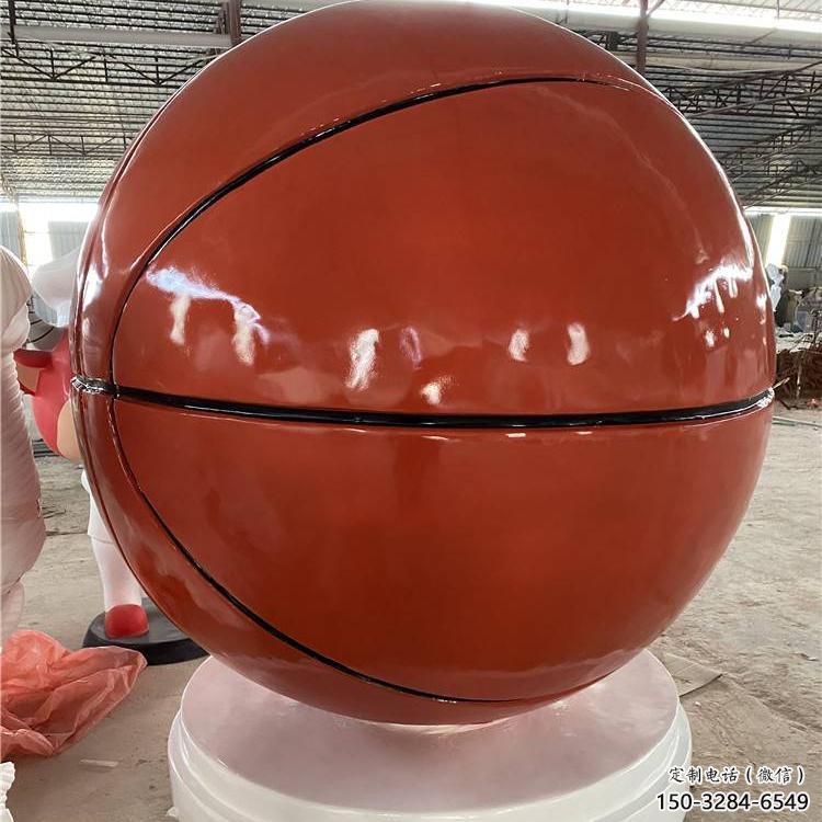 籃球雕塑 拉絲景觀球形雕塑 步行街球類雕塑 籃球雕塑 拉絲景觀球形雕塑 步行街球類雕塑