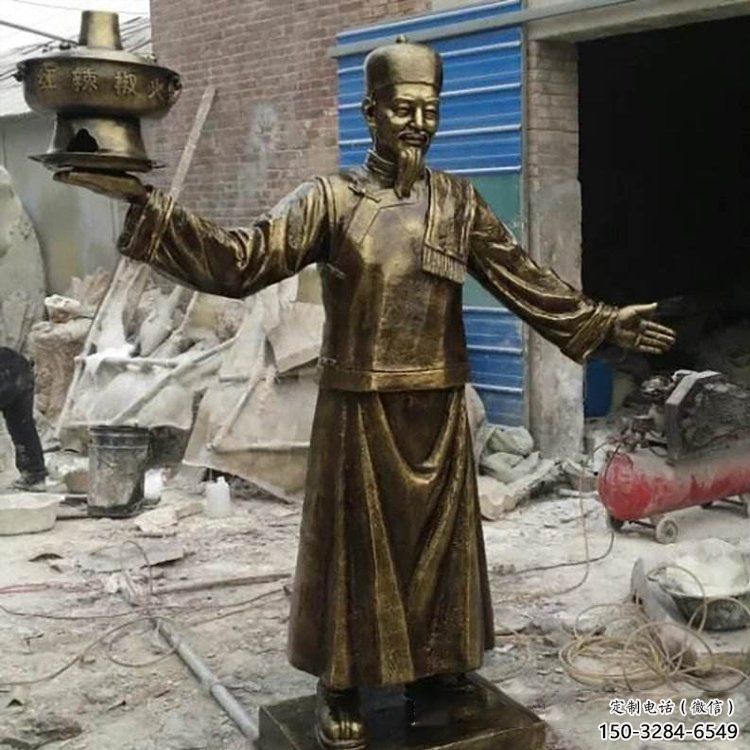 庭院火鍋雕塑 公園草地民俗雕塑 仿古小吃雕塑 庭院火鍋雕塑 公園草地民俗雕塑 仿古小吃雕塑